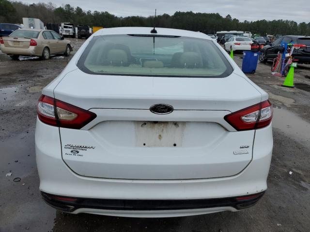 3FA6P0H94ER231117 - 2014 FORD FUSION SE WHITE photo 6