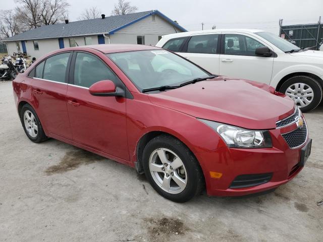 1G1PC5SB1E7254471 - 2014 CHEVROLET CRUZE LT MAROON photo 4