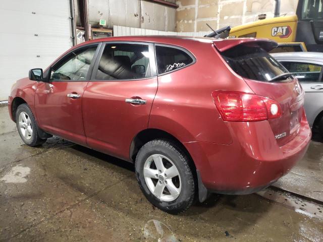 JN8AS5MV4AW110280 - 2010 NISSAN ROGUE S RED photo 2