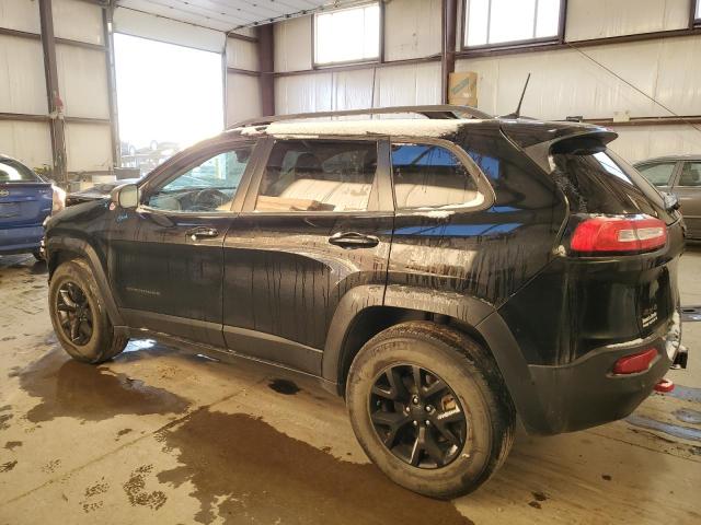 1C4PJMBX3JD541874 - 2018 JEEP CHEROKEE TRAILHAWK BLACK photo 2