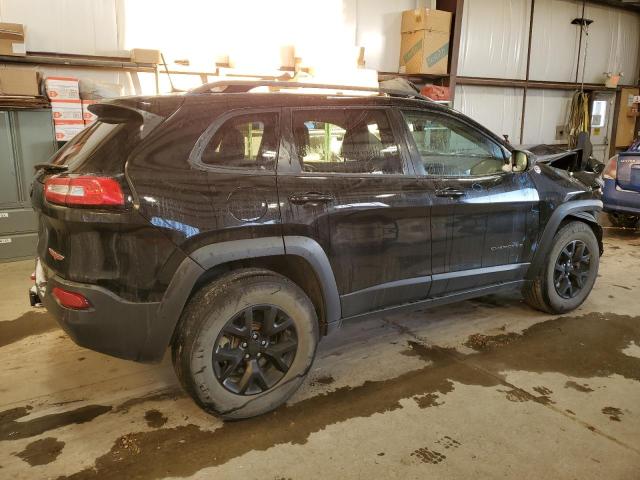 1C4PJMBX3JD541874 - 2018 JEEP CHEROKEE TRAILHAWK BLACK photo 3