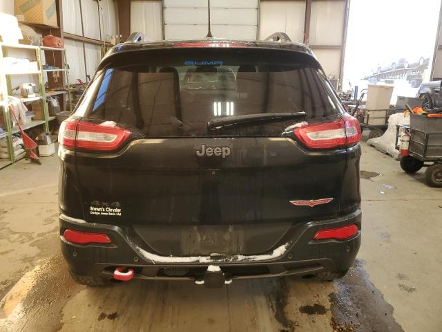 1C4PJMBX3JD541874 - 2018 JEEP CHEROKEE TRAILHAWK BLACK photo 6