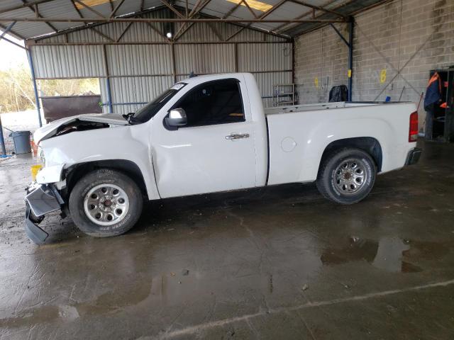 1GTEC24089Z114484 - 2009 GMC SIERRA C1500 SLE WHITE photo 1