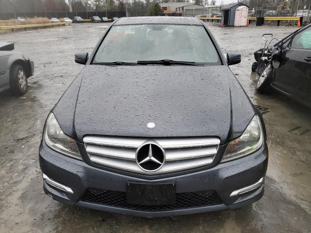 WDDGF4HB7DR274104 - 2013 MERCEDES-BENZ C 250 GRAY photo 5