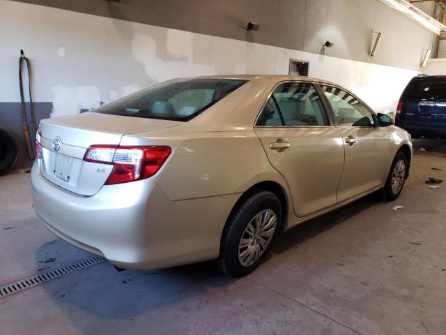 4T1BF1FK5CU151088 - 2012 TOYOTA CAMRY BASE BEIGE photo 3