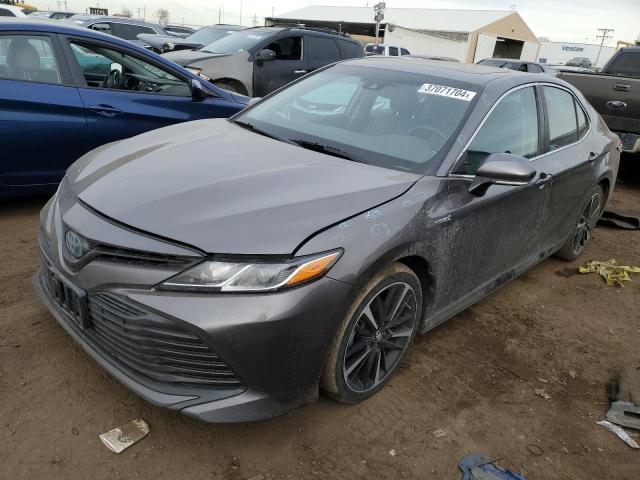 4T1B31HK5JU503881 - 2018 TOYOTA CAMRY LE GRAY photo 1