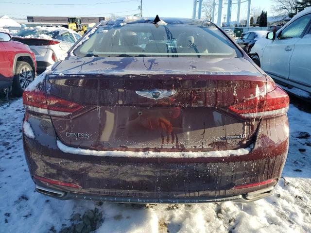 KMHGN4JE6GU107604 - 2016 HYUNDAI GENESIS 3.8L BURGUNDY photo 6