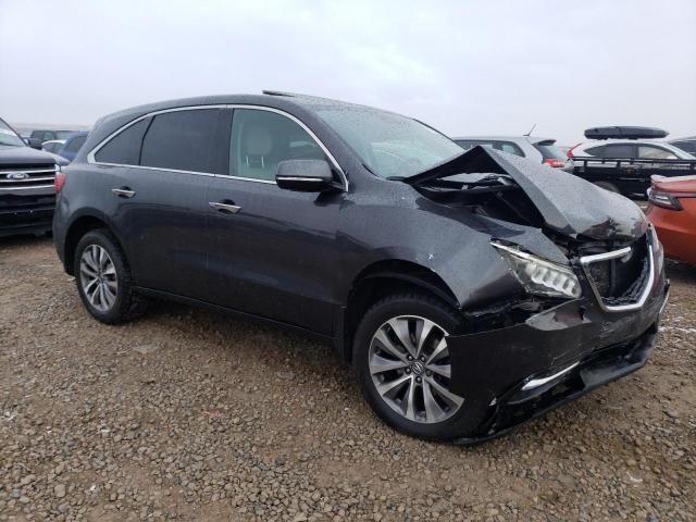 5FRYD4H49EB042549 - 2014 ACURA MDX TECHNOLOGY BLACK photo 4