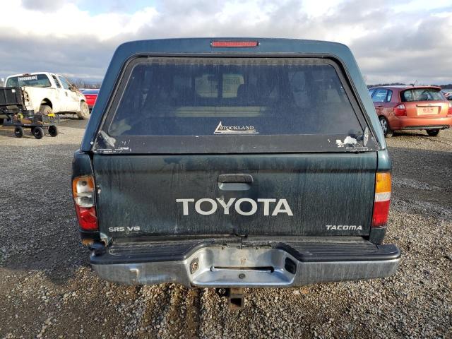 4TAWN74NXVZ255134 - 1997 TOYOTA TACOMA XTRACAB SR5 GREEN photo 6