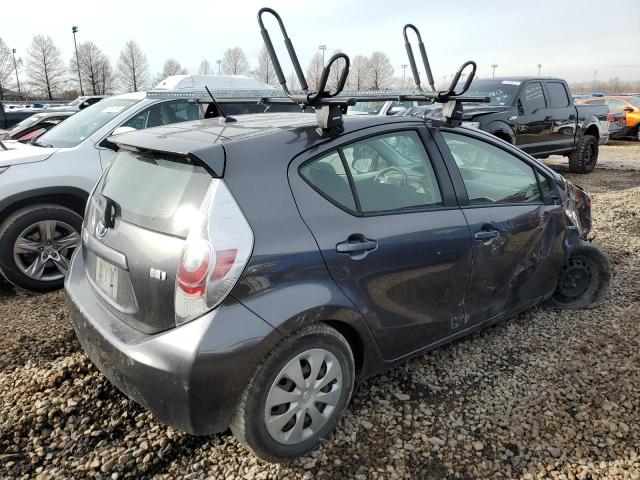 JTDKDTB32D1551973 - 2013 TOYOTA PRIUS C GRAY photo 3