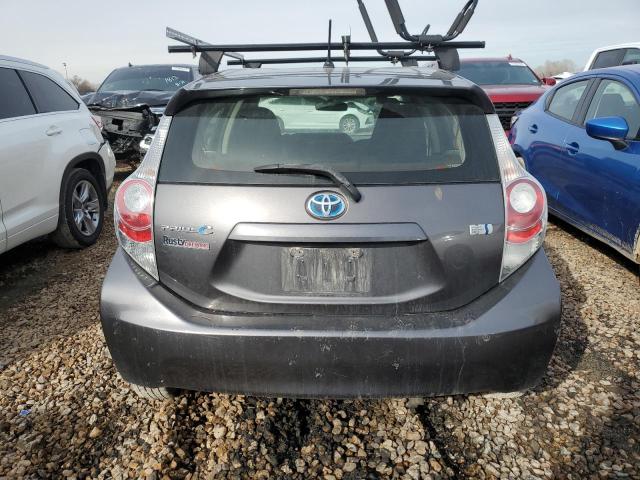 JTDKDTB32D1551973 - 2013 TOYOTA PRIUS C GRAY photo 6