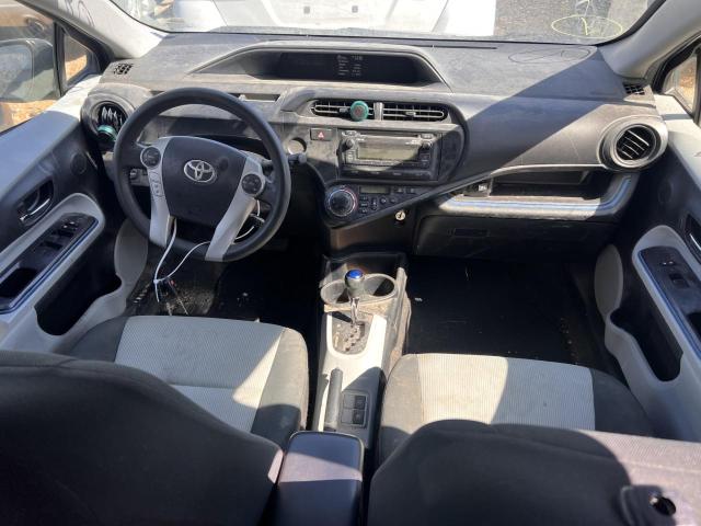 JTDKDTB32D1551973 - 2013 TOYOTA PRIUS C GRAY photo 8