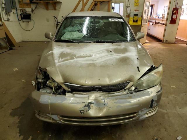 4T1BE32K43U167447 - 2003 TOYOTA CAMRY LE TAN photo 5