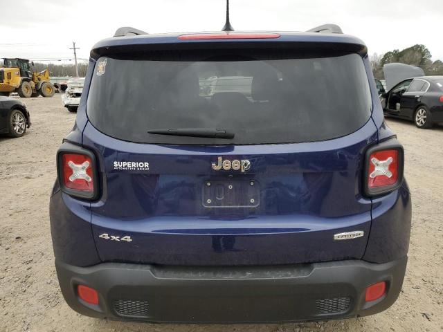 ZACCJBBB0HPE65114 - 2017 JEEP RENEGADE LATITUDE BLUE photo 6