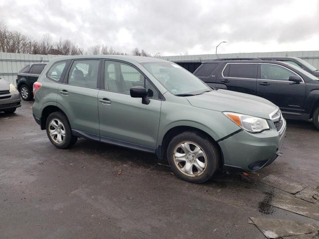 JF2SJAAC1EH483660 - 2014 SUBARU FORESTER 2.5I GREEN photo 4