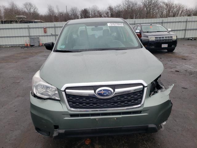 JF2SJAAC1EH483660 - 2014 SUBARU FORESTER 2.5I GREEN photo 5