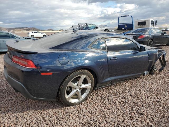 2G1FF1E37F9243247 - 2015 CHEVROLET CAMARO LT BLUE photo 3