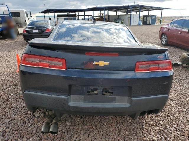 2G1FF1E37F9243247 - 2015 CHEVROLET CAMARO LT BLUE photo 6