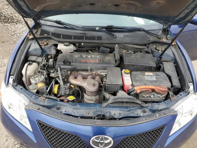 4T1BB46K67U029472 - 2007 TOYOTA CAMRY HYBRID BLUE photo 11