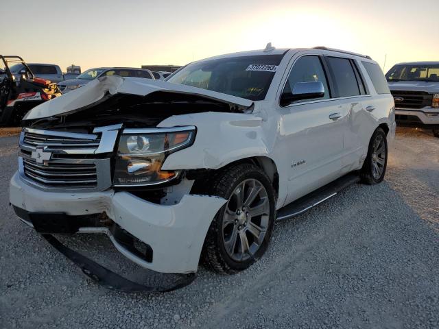 1GNSKCKC8KR339011 - 2019 CHEVROLET TAHOE K1500 PREMIER WHITE photo 1