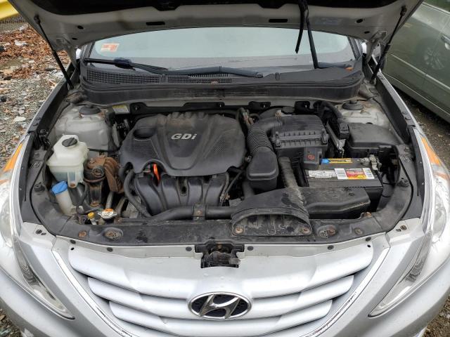 5NPEB4AC4DH650670 - 2013 HYUNDAI SONATA GLS SILVER photo 11