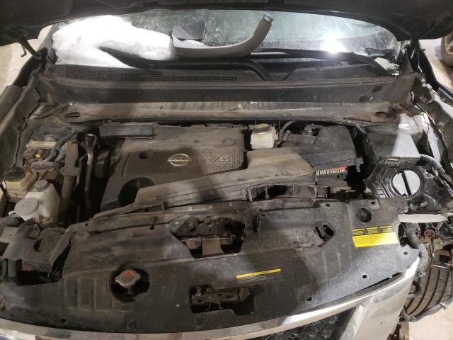 5N1AR2MM6EC617018 - 2014 NISSAN PATHFINDER S GRAY photo 11