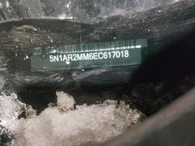 5N1AR2MM6EC617018 - 2014 NISSAN PATHFINDER S GRAY photo 12