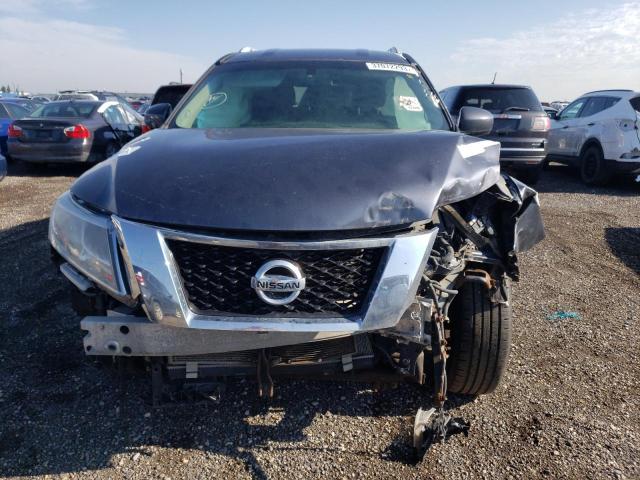 5N1AR2MM6EC617018 - 2014 NISSAN PATHFINDER S GRAY photo 5