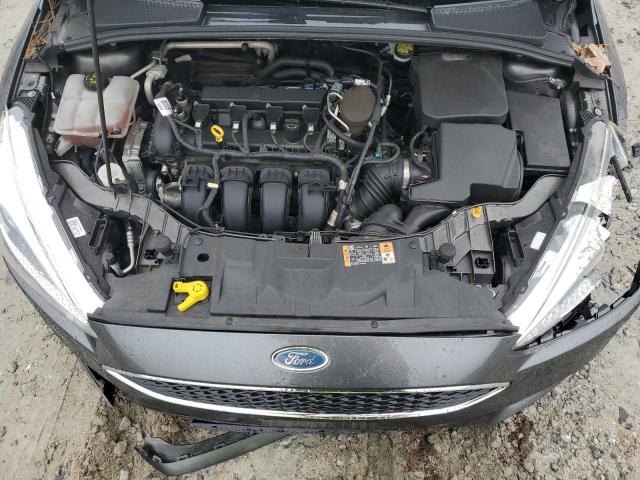 1FADP3F26FL360457 - 2015 FORD FOCUS SE GRAY photo 11