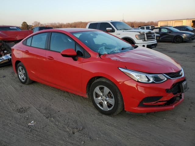 1G1BC5SM7H7174284 - 2017 CHEVROLET CRUZE LS RED photo 4