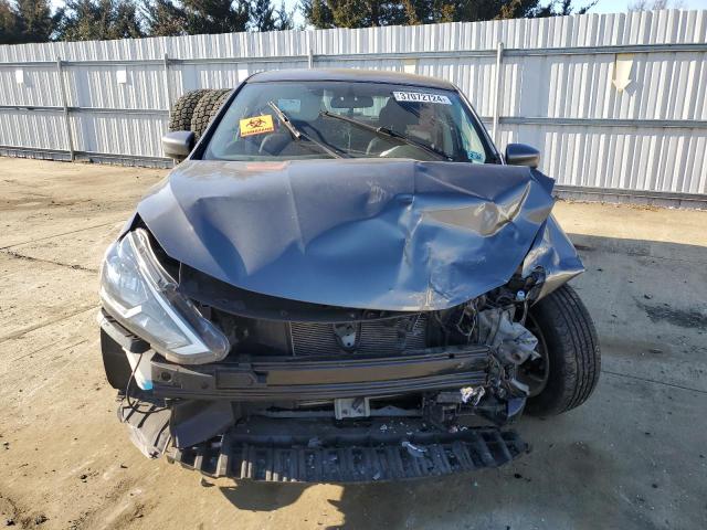 3N1AB7AP6KY253399 - 2019 NISSAN SENTRA S GRAY photo 5