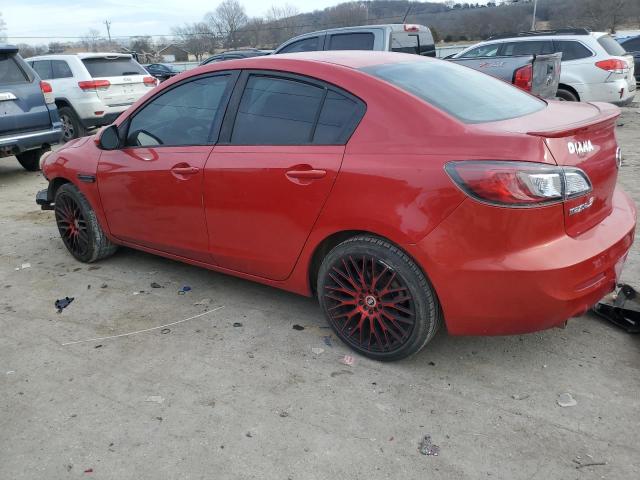 JM1BL1U57B1409184 - 2011 MAZDA 3 S RED photo 2