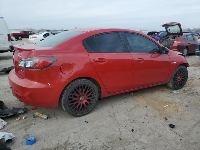 JM1BL1U57B1409184 - 2011 MAZDA 3 S RED photo 3