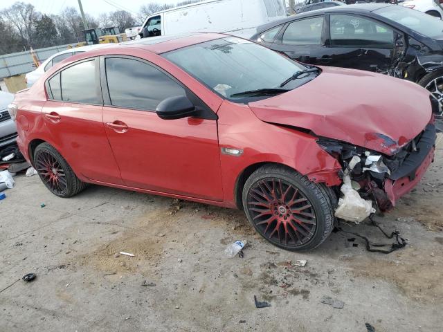 JM1BL1U57B1409184 - 2011 MAZDA 3 S RED photo 4