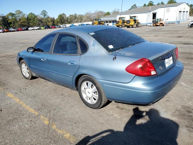 1FAFP56U47A188559 - 2007 FORD TAURUS SEL BLUE photo 2