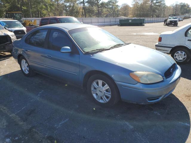 1FAFP56U47A188559 - 2007 FORD TAURUS SEL BLUE photo 4