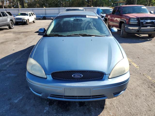 1FAFP56U47A188559 - 2007 FORD TAURUS SEL BLUE photo 5