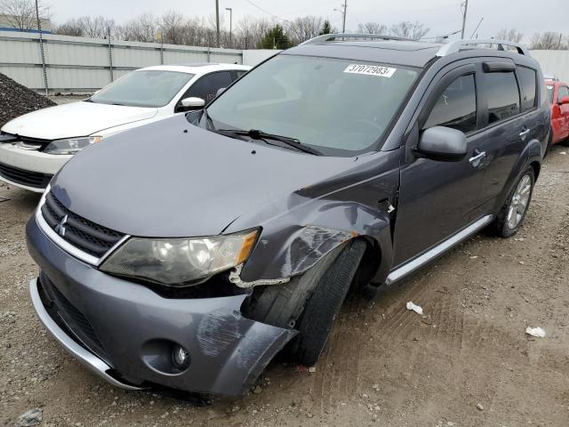 JA4LS31W59Z001997 - 2009 MITSUBISHI OUTLANDER SE GRAY photo 1