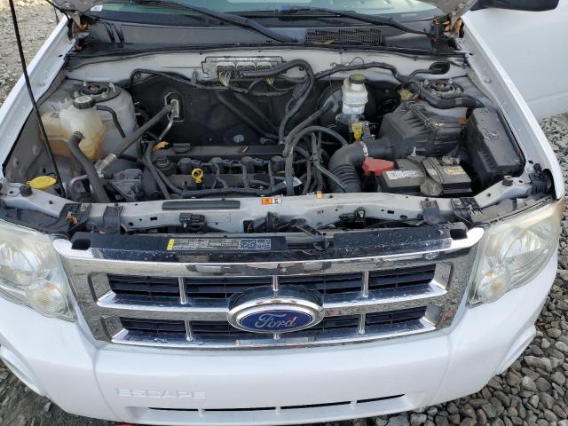 1FMCU0D74CKB34961 - 2012 FORD ESCAPE XLT WHITE photo 12