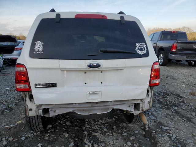 1FMCU0D74CKB34961 - 2012 FORD ESCAPE XLT WHITE photo 6