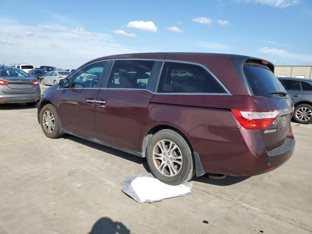 5FNRL5H47BB040082 - 2011 HONDA ODYSSEY EX MAROON photo 2