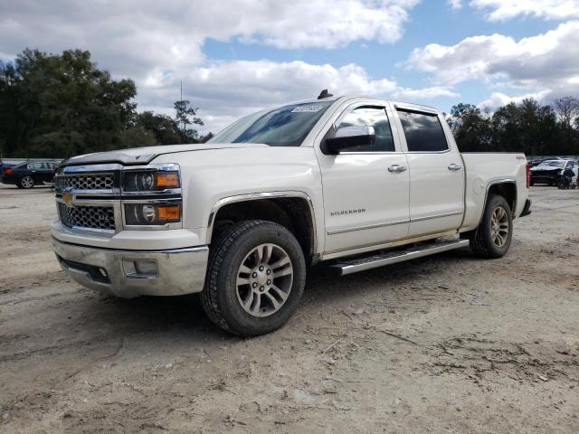 3GCUKSEC7FG164585 - 2015 CHEVROLET SILVERADO K1500 LTZ WHITE photo 1