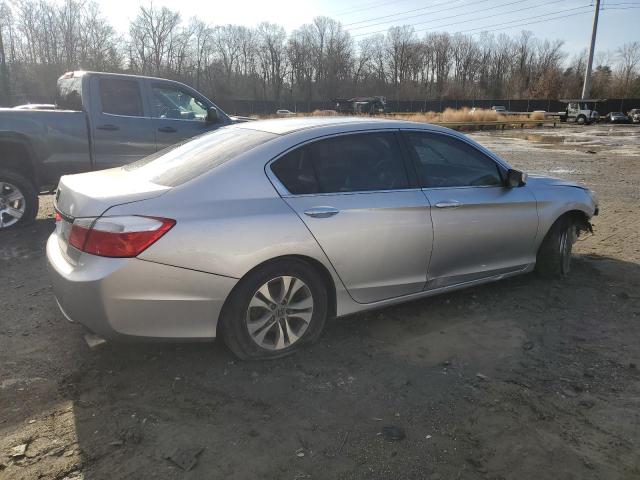 1HGCR2F33FA111758 - 2015 HONDA ACCORD LX SILVER photo 3