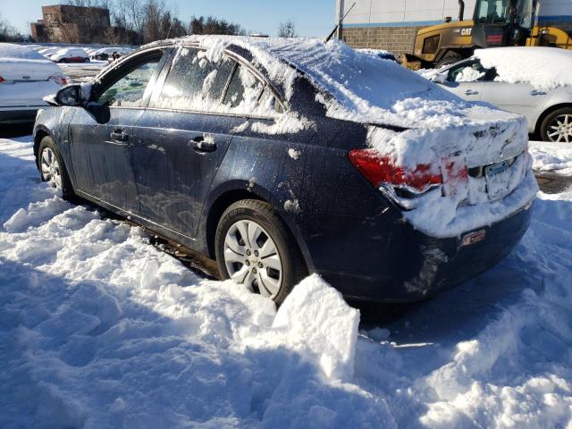 1G1PA5SG3E7422824 - 2014 CHEVROLET CRUZE LS GRAY photo 2