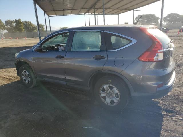 5J6RM4H37FL073823 - 2015 HONDA CR-V LX GRAY photo 2