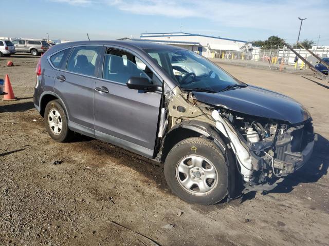 5J6RM4H37FL073823 - 2015 HONDA CR-V LX GRAY photo 4