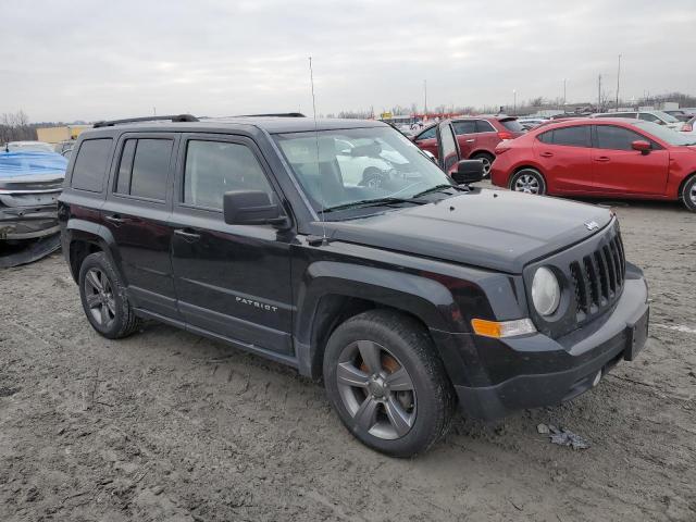 1C4NJPFA9ED667242 - 2014 JEEP PATRIOT LATITUDE BLACK photo 4