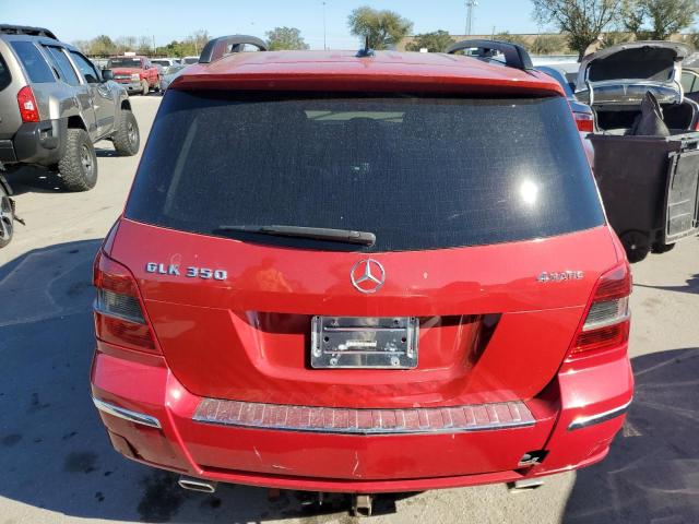 WDCGG8HB3BF630507 - 2011 MERCEDES-BENZ GLK 350 4MATIC RED photo 6