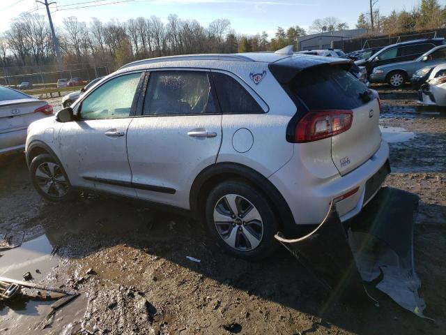 KNDCD3LD4J5136508 - 2018 KIA NIRO EX SILVER photo 2