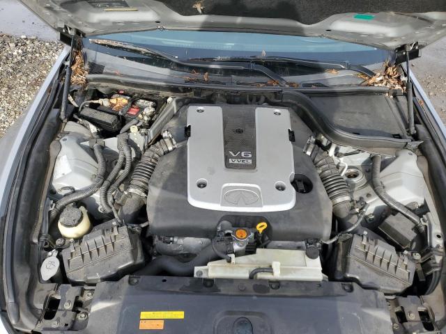 JNKCV64E98M115996 - 2008 INFINITI G37 BASE GRAY photo 11